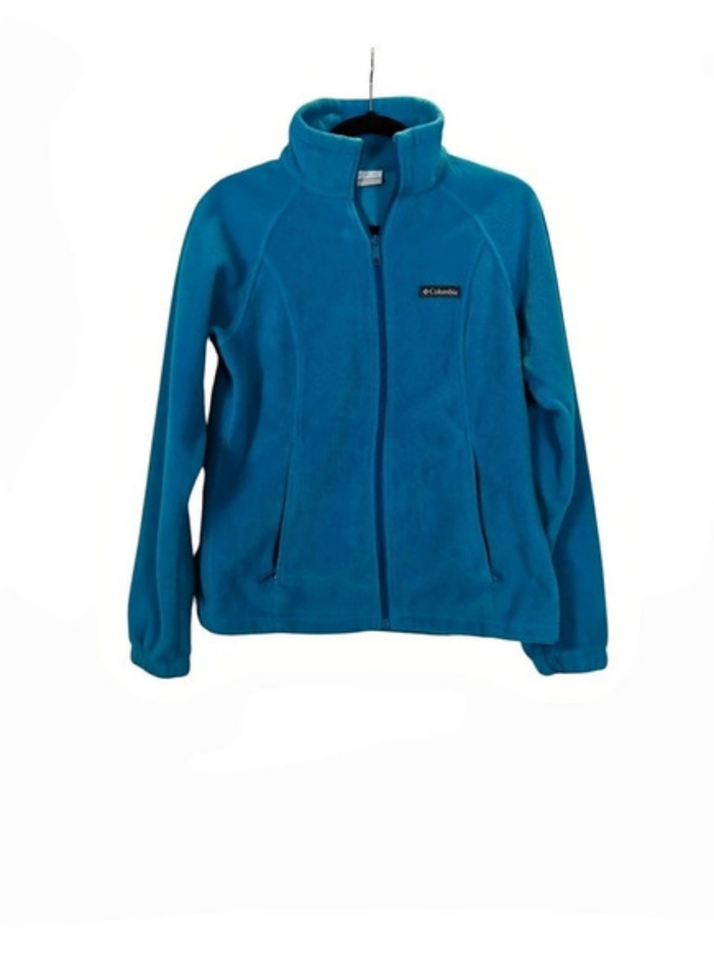 COLUMBIA Benton Springs Full Zip Fleece Jacket Blue Size Medium
